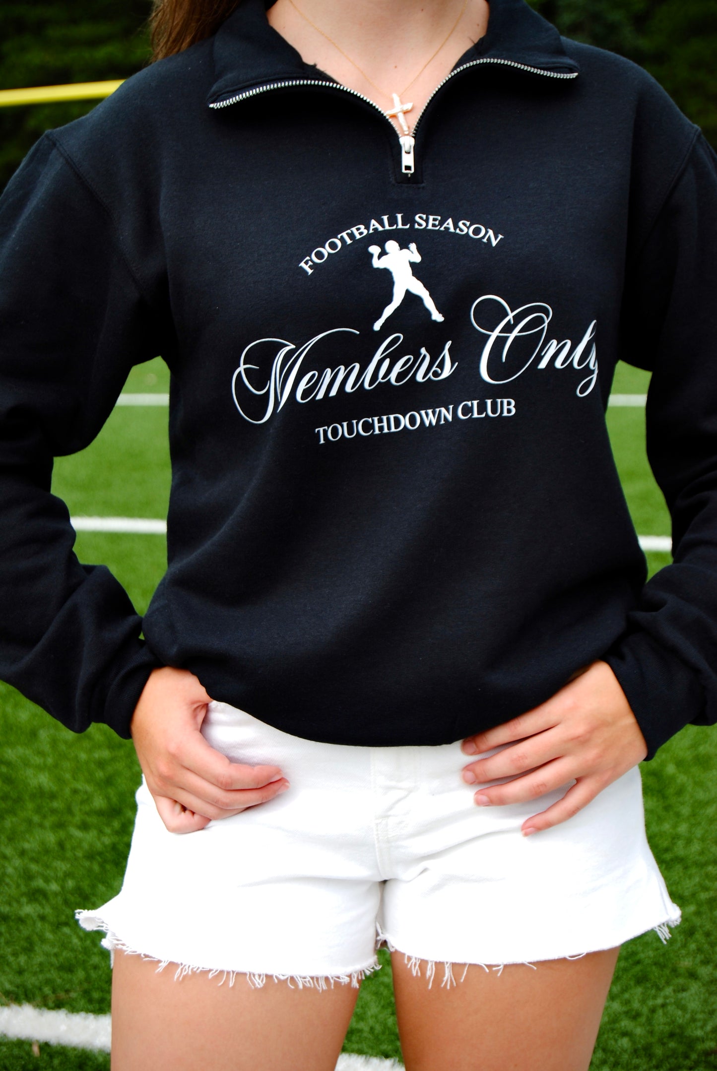 Touchdown club quarter zip